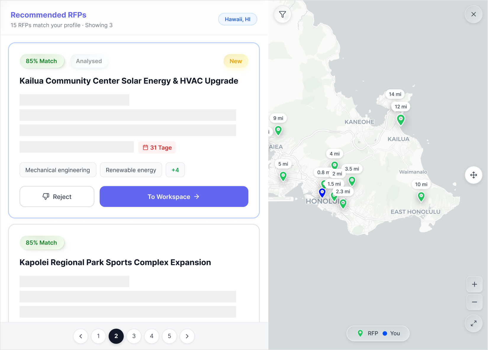 Clara - Identify Relevant RFPs